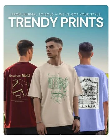 Premium Oversized T-Shirts at ₹1299 – Bold Designs, Superior Comfort, and Street-Ready Style